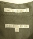 画像2: 90'S PERRY ELLIS コットン 半袖 ボックスシャツ カーキ (VINTAGE)