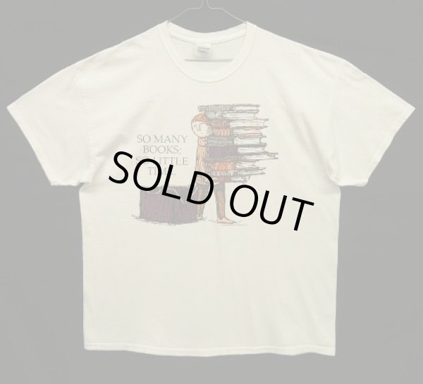 画像1: 00'S EDWARD GOREY コットン 半袖 Tシャツ ホワイト (VINTAGE)