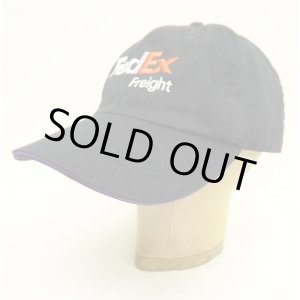 画像: FEDEX 6パネル ベースボールキャップ ネイビー (USED)
