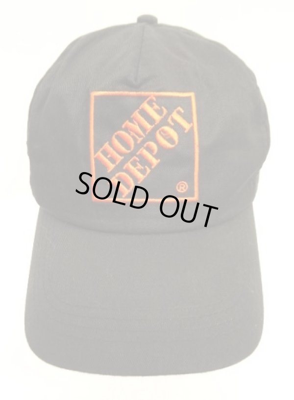 画像2: HOME DEPOT 6パネル ベースボールキャップ ブラック (USED)