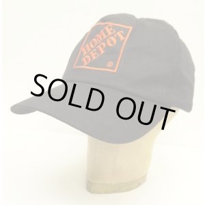 画像: HOME DEPOT 6パネル ベースボールキャップ ブラック (USED)