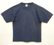 画像1: 90'S PLUMA ヘビーウエイト 半袖 Tシャツ フェードネイビー USA製 (VINTAGE)