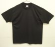 画像1: 90'S HANES "HEAVYWEIGHT 50/50" シングルステッチ 半袖 Tシャツ ブラック USA製 (DEADSTOCK)