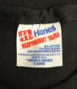 画像2: 90'S HANES "HEAVYWEIGHT 50/50" シングルステッチ 半袖 Tシャツ ブラック USA製 (DEADSTOCK)