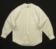 画像1: 90'S GAP 旧タグ ポプリン バンドカラーシャツ ホワイト (VINTAGE)