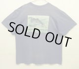 画像: PATAGONIA バックプリント 半袖 Tシャツ フェードブルー USA製 (VINTAGE)