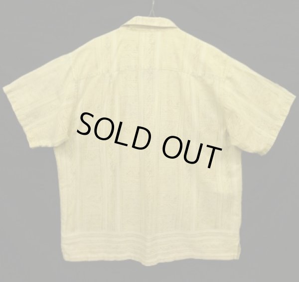 画像3: 00'S PATAGONIA コットン 半袖 オープンカラーシャツ 総柄 (VINTAGE)