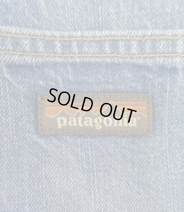 画像4: PATAGONIA デニム ダブルニー ペインターパンツ インディゴ USA製 (USED)
