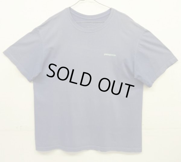 画像3: PATAGONIA バックプリント 半袖 Tシャツ フェードブルー USA製 (VINTAGE)