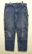画像1: PATAGONIA デニム ダブルニー ペインターパンツ インディゴ USA製 (USED)
