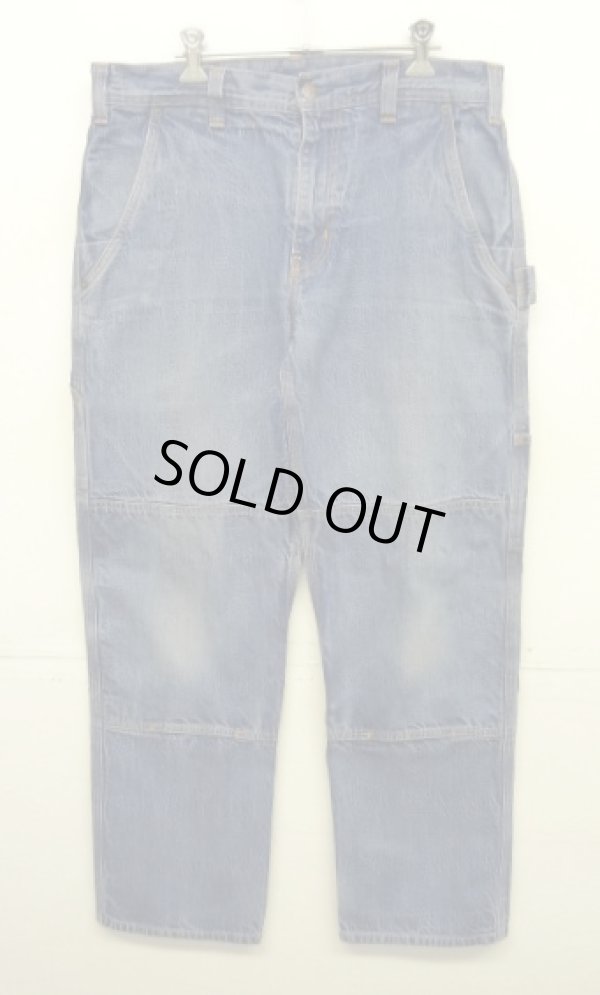 画像1: PATAGONIA デニム ダブルニー ペインターパンツ インディゴ USA製 (USED)