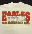 画像6: 90'S EAGLES "HELL FREEZES OVER 1995" シングルステッチ 半袖 Tシャツ ホワイト USA製 (VINTAGE)