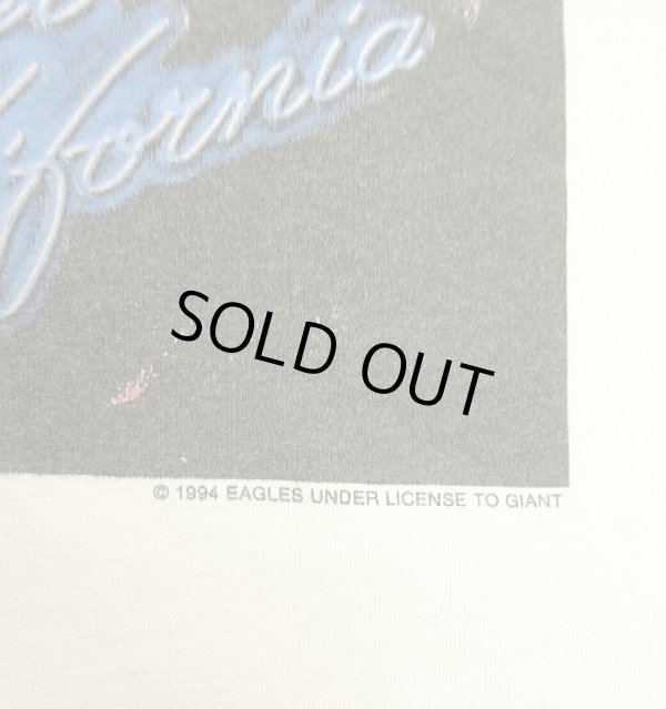 画像4: 90'S EAGLES "HELL FREEZES OVER 1995" シングルステッチ 半袖 Tシャツ ホワイト USA製 (VINTAGE)