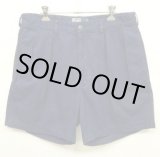 画像: 90'S RALPH LAUREN "ANDREW SHORT" ツープリーツ チノショーツ ネイビー (VINTAGE)
