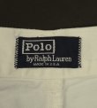 画像2: 90'S RALPH LAUREN "ボックスロゴ" ツープリーツ チノショーツ ホワイト USA製 (VINTAGE)
