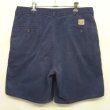 画像5: 90'S RALPH LAUREN "ボックスロゴ" ツープリーツ チノショーツ ネイビー TALONジップ USA製 (VINTAGE)