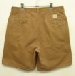 画像4: 90'S RALPH LAUREN "ボックスロゴ" ツープリーツ チノショーツ ブラウン USA製 (VINTAGE)
