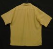 画像3: 90'S RALPH LAUREN "CALDWELL" シルク/コットン ロゴ無し 半袖 オープンカラーシャツ タン (VINTAGE)