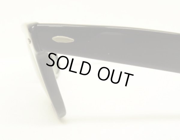 画像5: 80'S B&L ボシュロム製 RAY-BAN "WAYFARER" サングラス ブラック USA製 (VINTAGE)