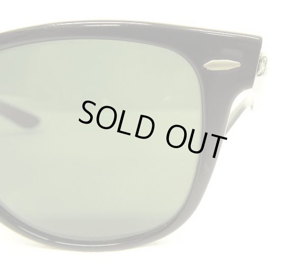 画像3: 90'S B&L ボシュロム製 RAY-BAN "WAYFARER II" サングラス ブラック USA製 (VINTAGE)