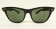 画像1: 90'S B&L ボシュロム製 RAY-BAN "WAYFARER II" サングラス ブラック USA製 (VINTAGE)