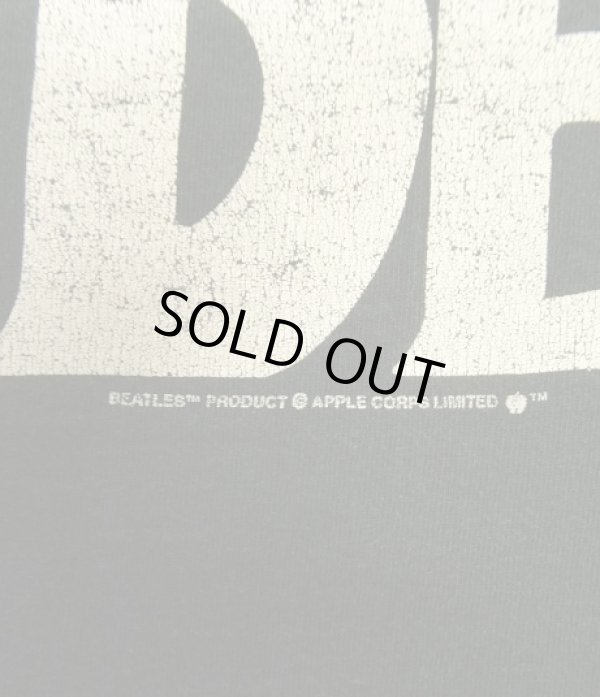 画像7: 90'S THE BEATLES "LET IT BE 25YEARS" シングルステッチ 両面プリント 半袖 Tシャツ ブラック USA製 (VINTAGE)