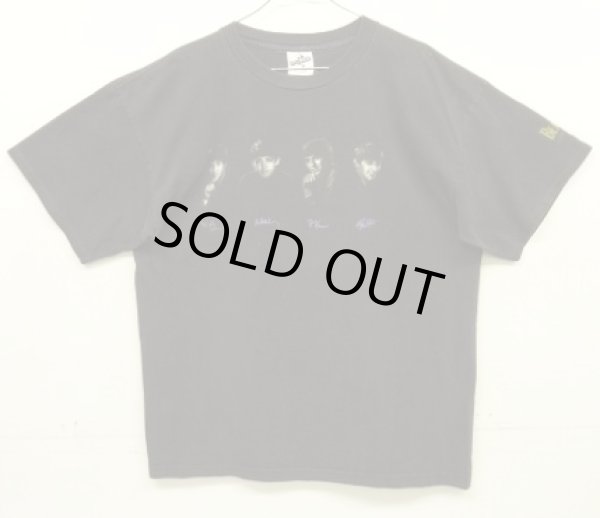 画像1: 90'S THE BEATLES シングルステッチ 半袖 Tシャツ ブラック USA製 (VINTAGE)