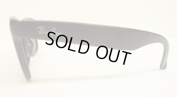 画像4: 90'S B&L ボシュロム製 RAY-BAN "FOLDING WAYFARER" サングラス マットブラック フランス製 (VINTAGE)