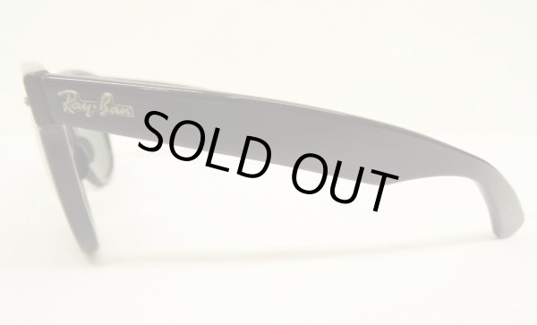 画像4: 90'S B&L ボシュロム製 RAY-BAN "WAYFARER II" サングラス ブラック USA製 (VINTAGE)