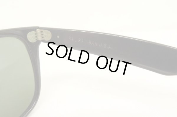 画像6: 90'S B&L ボシュロム製 RAY-BAN "WAYFARER II" サングラス ブラック USA製 (VINTAGE)