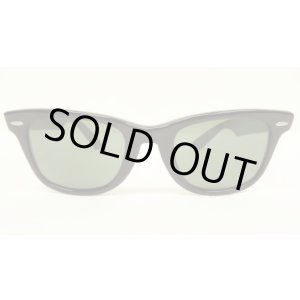 画像: 80'S B&L ボシュロム製 RAY-BAN "WAYFARER" サングラス ブラック USA製 (VINTAGE)