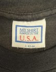 画像2: 80'S WHATEVER IT IS シングルステッチ 半袖 Tシャツ フェードブラック USA製 (VINTAGE)