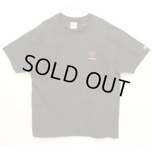 画像: 90'S IBM 袖プリント入り 半袖 Tシャツ フェードブラック (VINTAGE)