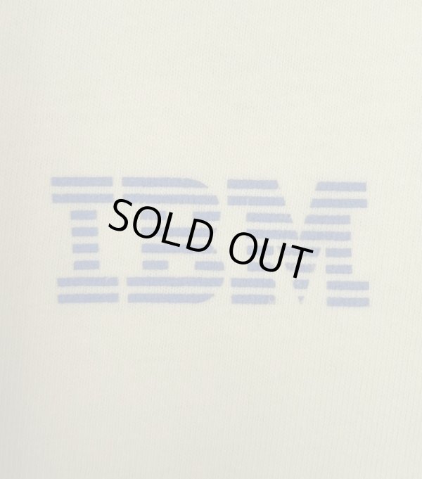 画像5: 90'S IBM バックプリント 半袖 Tシャツ ホワイト (VINTAGE)