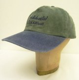 画像: PRESIDENTIAL CLASSROOM 6パネル ツートンカラー ベースボールキャップ ネイビー/グリーン (USED)