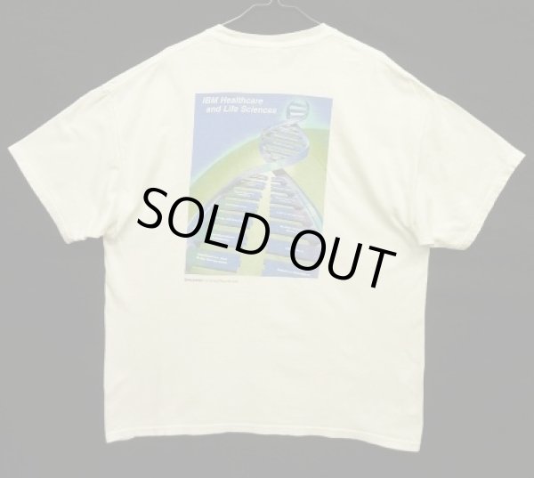 画像1: 90'S IBM バックプリント 半袖 Tシャツ ホワイト (VINTAGE)