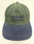 画像2: PRESIDENTIAL CLASSROOM 6パネル ツートンカラー ベースボールキャップ ネイビー/グリーン (USED)