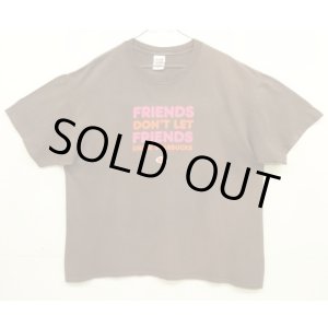 画像: 90'S DUNKIN' DONUTS 両面プリント 半袖 Tシャツ ブラウン (VINTAGE)