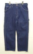 画像3: 80'S DICKIES チビタグ デニム ペインターパンツ インディゴ 42TALONジップ USA製 (VINTAGE)