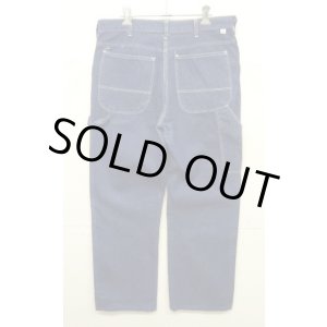 画像: 80'S DICKIES チビタグ デニム ペインターパンツ インディゴ 42TALONジップ USA製 (VINTAGE)