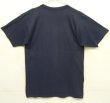 画像4: 80'S CHAMPION トリコタグ シングルステッチ 半袖 Tシャツ ネイビー USA製 (VINTAGE)