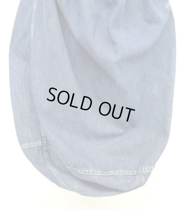 画像4: 40'S アメリカ軍 US NAVY デニム ランドリーバッグ  バラックバッグ インディゴ (VINTAGE)