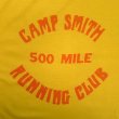 画像5: 80'S CAMP SMITH RUNNING CLUB シングルステッチ 両面染み込みプリント 半袖 Tシャツ イエロー USA製 (VINTAGE)