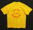 画像4: 80'S CAMP SMITH RUNNING CLUB シングルステッチ 両面染み込みプリント 半袖 Tシャツ イエロー USA製 (VINTAGE)