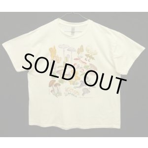 画像: 00'S LIBERTY GRAPHICS "MUSHROOM" 染み込みプリント 半袖 Tシャツ ナチュラル (VINTAGE)