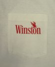 画像6: 90'S WINSTON シングルステッチ 両面プリント ポケット付き 半袖 Tシャツ ホワイト USA製 (DEADSTOCK)