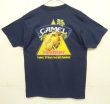 画像1: 80'S CAMEL "75th BIRTHDAY" シングルステッチ 半袖 Tシャツ ネイビー USA製 (DEADSTOCK)