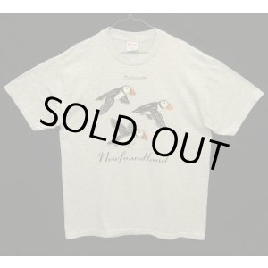 画像: 90'S ATLANTIC PUFFINS 半袖 Tシャツ アッシュグレー (VINTAGE)