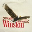 画像2: 90'S WINSTON シングルステッチ 両面プリント ポケット付き 半袖 Tシャツ ホワイト USA製 (DEADSTOCK)