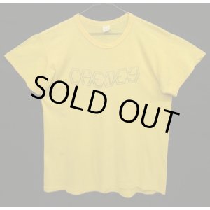 画像: 70'S CHENEY シングルステッチ 両面染み込みプリント 半袖 Tシャツ イエロー USA製 (VINTAGE)